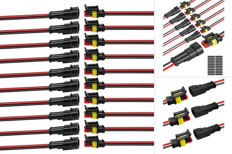 Detailed view of Best 2 Pin Wire Connectors For Cars