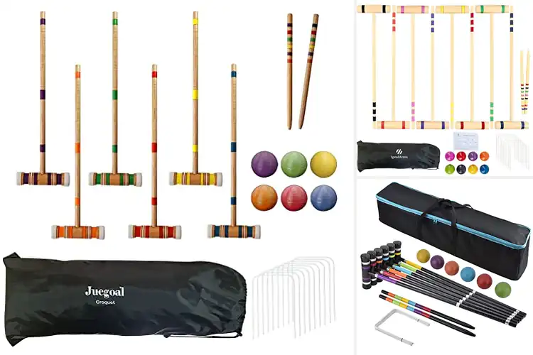 Detailed view of Best Backyard Party Croquet Sets
