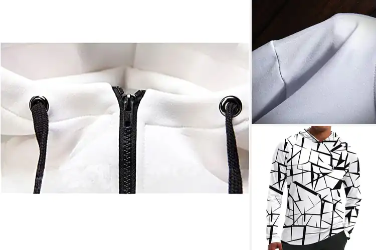 Detailed view of Best Black And White Hoodies for Everyday Comfort