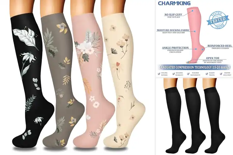 Detailed view of Best Breathable Compression Socks For All Day Wear