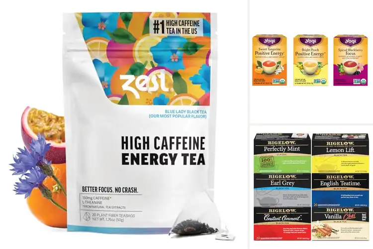 Detailed view of Best Caffeinated Teas