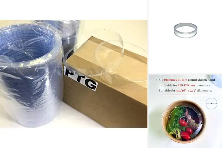 Detailed view of Best Clear Shrink Bands