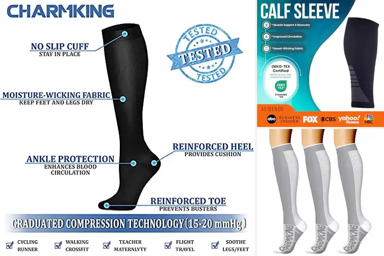 Detailed view of Best Compression Socks For Chronic Leg Fatigue