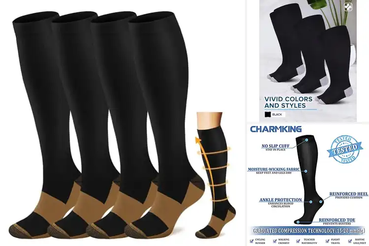 Detailed view of Best Compression Socks For Leg Edema