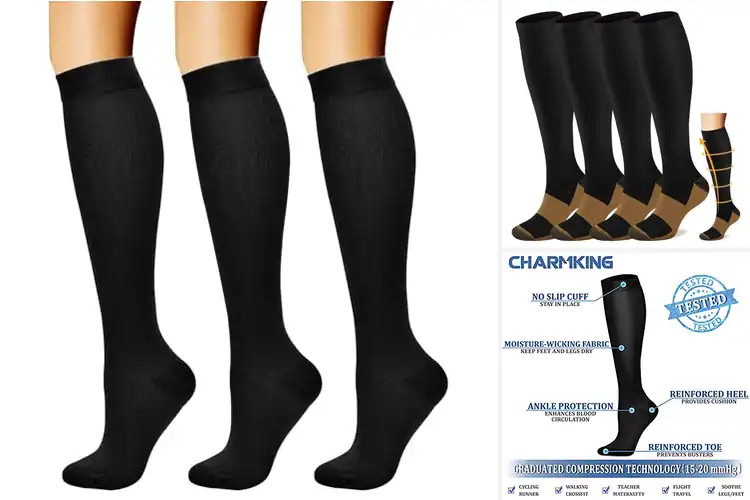 Detailed view of Best Compression Socks For Men And Women