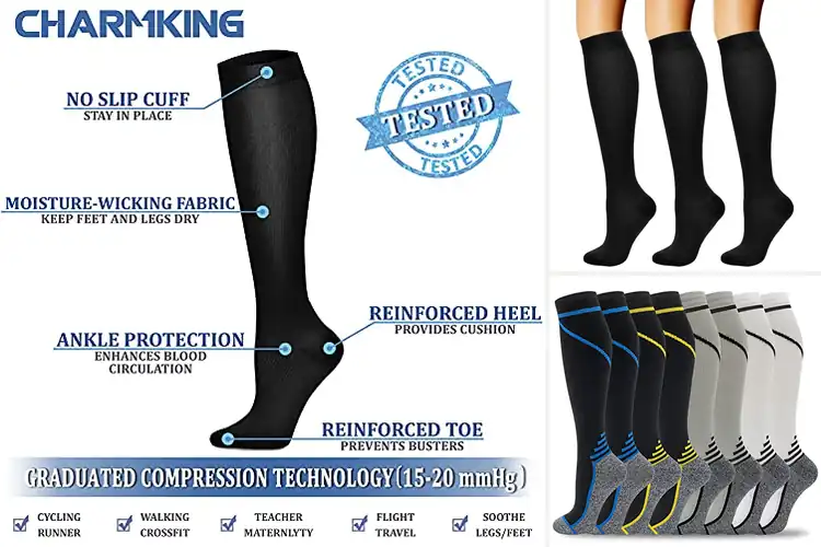 Detailed view of Best Compression Socks For Poor Circulation