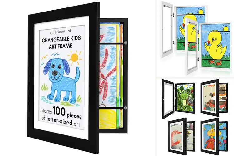 Detailed view of Best Display Frames For Kids Artwork