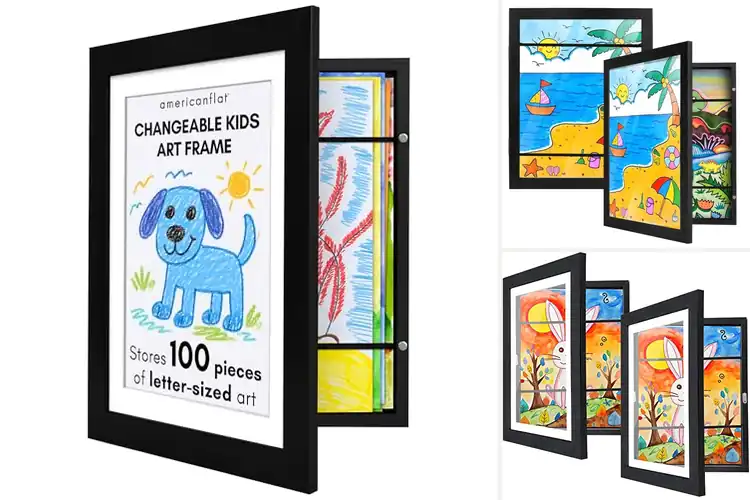 Detailed view of Best Flexible Hanging Kids Frames: Showcase Art with Ease