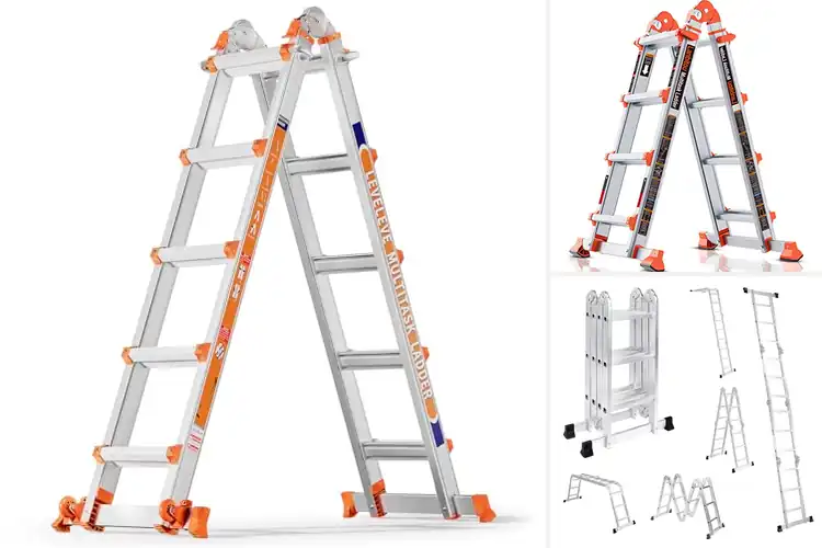 Detailed view of Best Folding Ladders