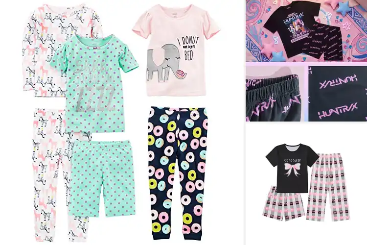 Detailed view of Best Girls Pajama Sets