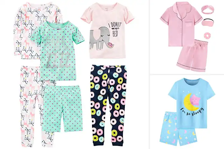 Detailed view of Best Girls Sleepwear Sets: 10 Cozy & Adorable Bedtime Styles