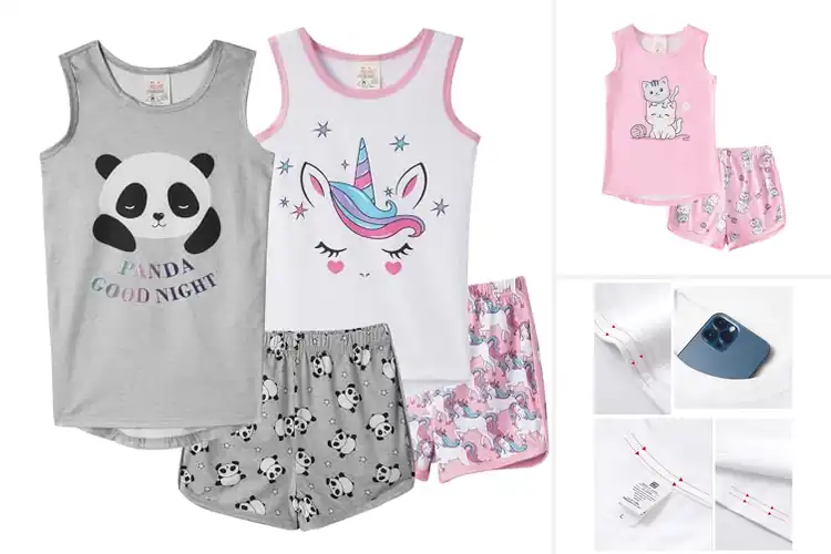 Detailed view of Best Girls Sleepwear Tops