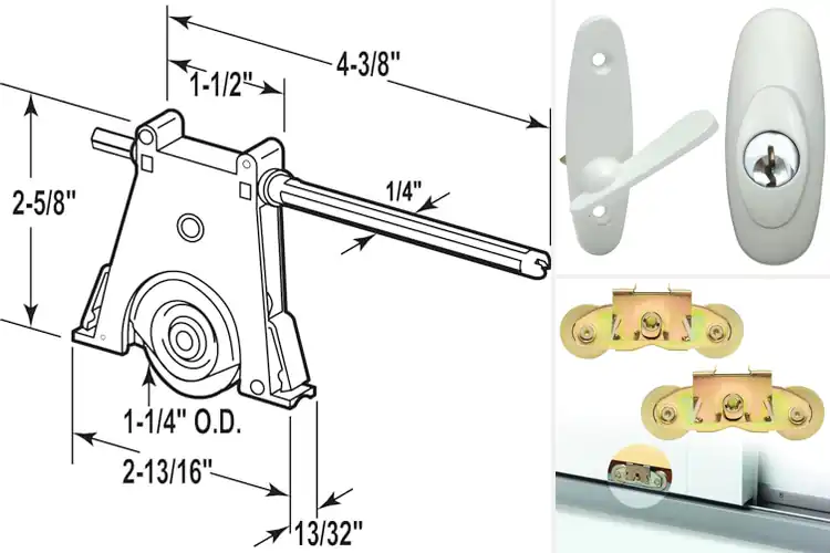 Detailed view of Best Gliding Door Replacement Parts