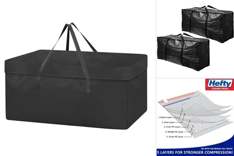 Detailed view of Best Heavy Duty Patio Cushion Storage Bags