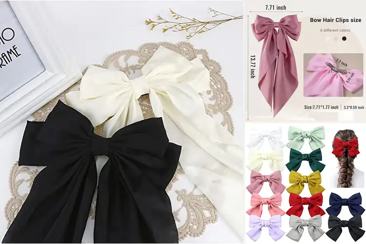 Detailed view of Best Large Bow Barrettes: Top 10 Picks to Elevate Your Style