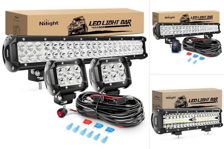 Detailed view of Best LED Light Bars For Off-Road Vehicles