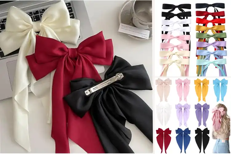Detailed view of Best Long Tail Hair Bows