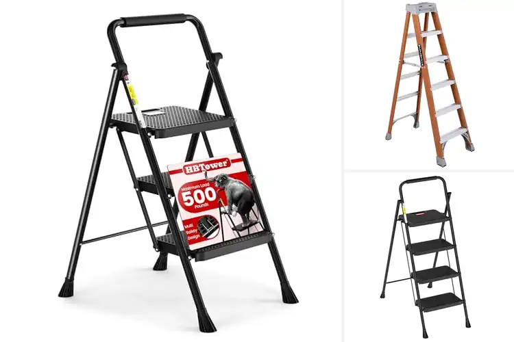 Detailed view of Best Non-Slip Ladders: Climb with Confidence & Safety