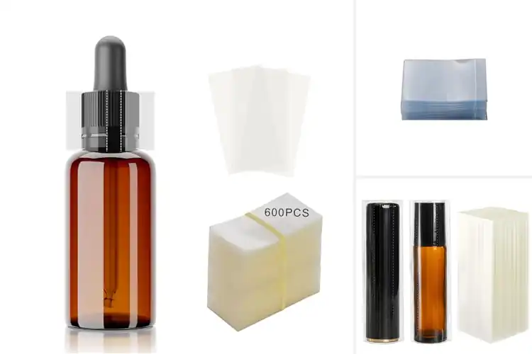 Detailed view of Best Perforated Shrink Bands For Essential Oils