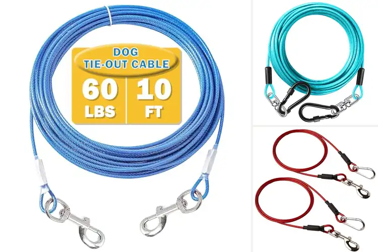 Detailed view of Best Rustproof Dog Cable With PVC Sheath