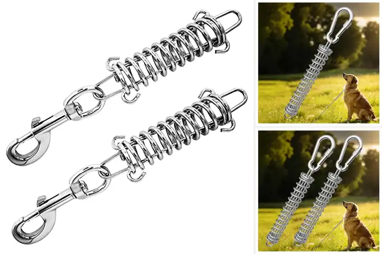 Detailed view of Best Shock Spring Dog Lead: 10 Top Picks for Smoother Walks