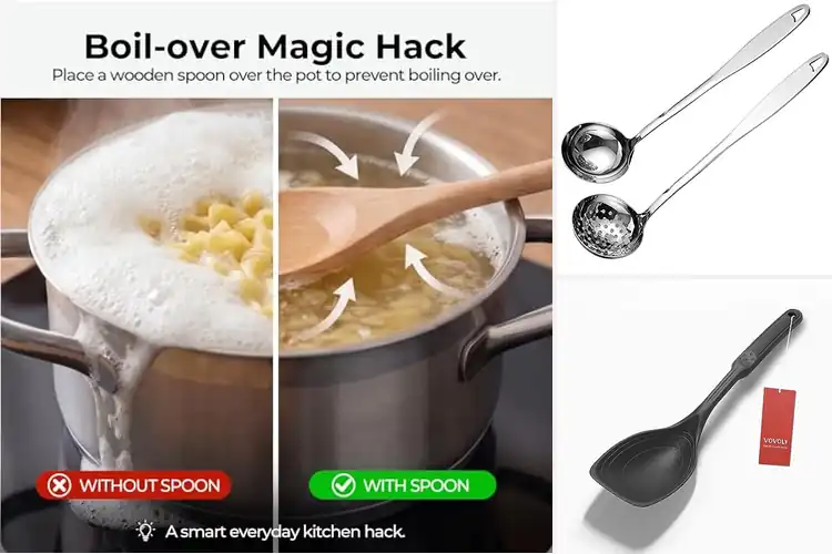 Detailed view of Best Spoons For Deep Pots