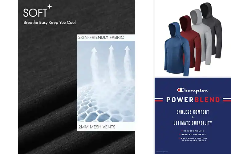 Detailed view of Best Sports Hoodies: Top Picks for Comfort & Performance