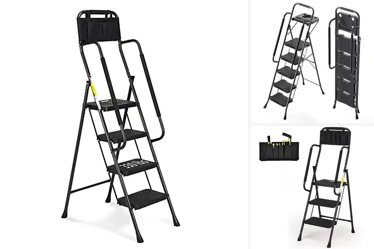 Detailed view of Best Step Ladders With Handrails: Top 10 Safe & Stable Picks