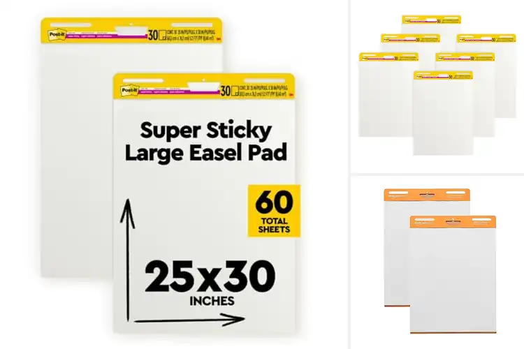 Detailed view of Best Sticky Flip Charts: Stick, Share, and Stay Organized