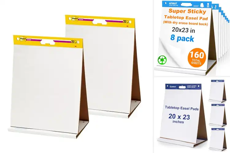 Detailed view of Best Tabletop Easel Pads for Clear, Engaging Idea Sharing
