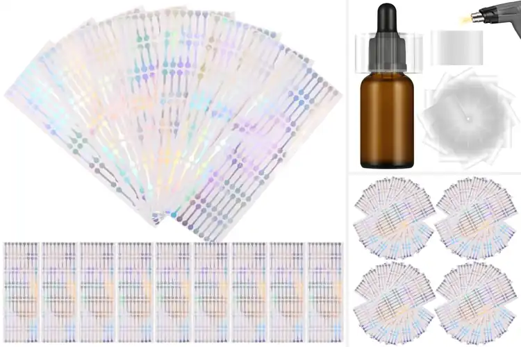 Detailed view of Best Tamper Evident Seals For Essential Oil Bottles