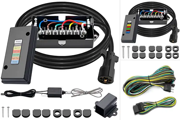 Detailed view of Best Trailer Wiring Harnesses: Top 10 Picks for Safe Towing