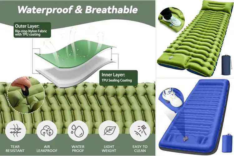 Detailed view of Best Travel Sleeping Pads for Comfy Outdoor Rest