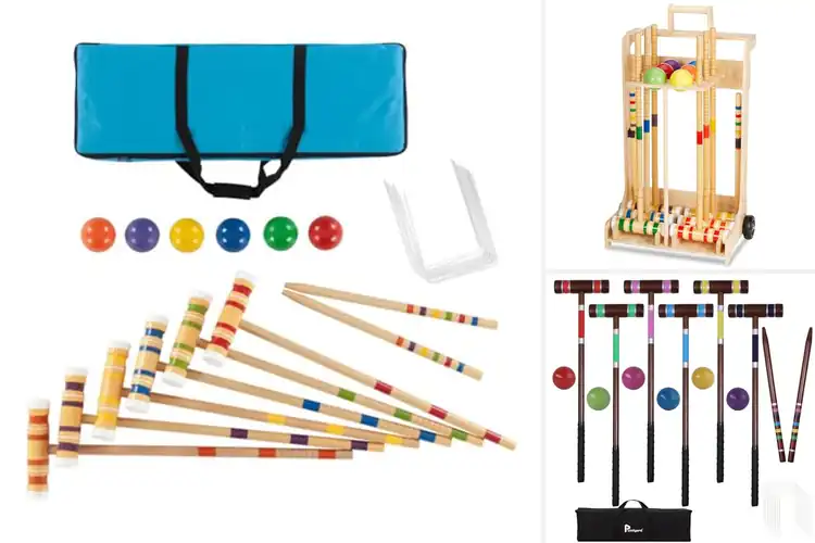 Detailed view of Best Vintage Croquet Sets For Family