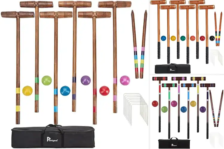 Detailed view of Best Vintage Croquet Sets
