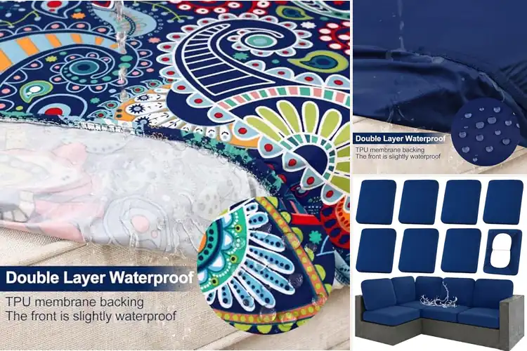 Detailed view of Best Waterproof Patio Cushion Covers