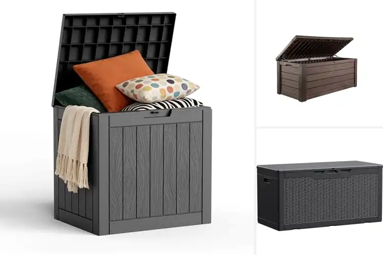 Detailed view of Best Weatherproof Cushion Storage Containers