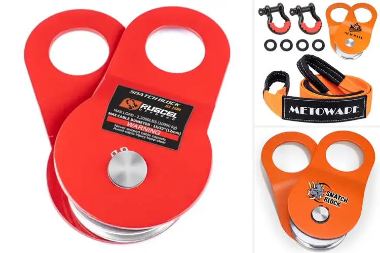 Detailed view of Best Winch Snatch Blocks