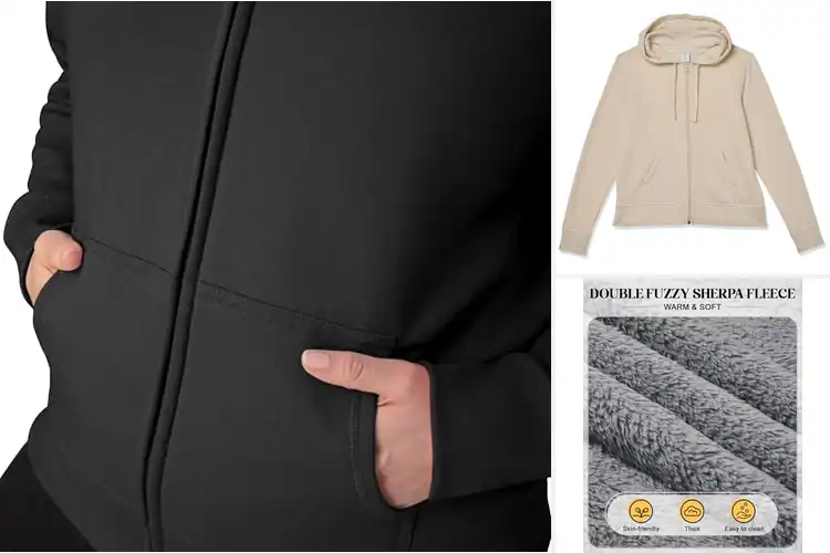 Detailed view of Best Women’s Fleece Hoodies for Cozy Everyday Comfort