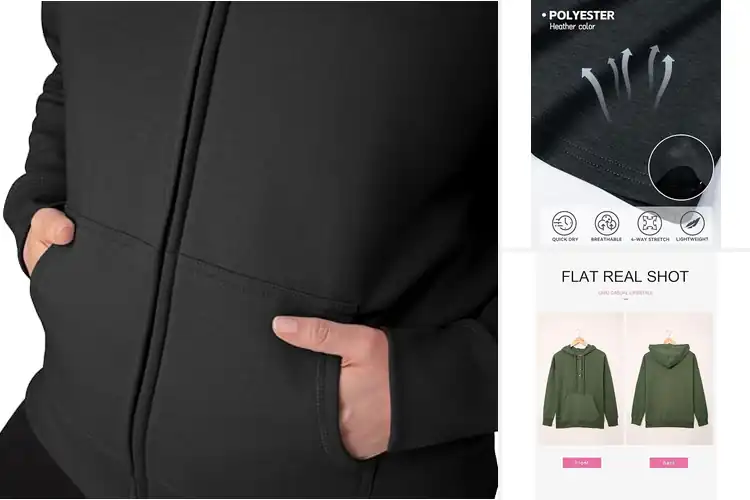 Detailed view of Best Women’s Sportswear Hoodies: Elevate Your Active Style
