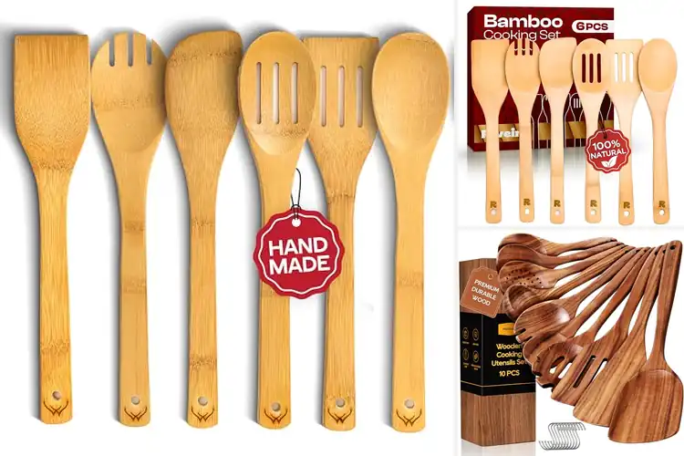 Detailed view of Best Wooden Spoons For Nonstick Pans